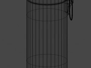 pedal bin collection 3D Model