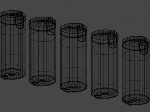 pedal bin collection Modelo 3D