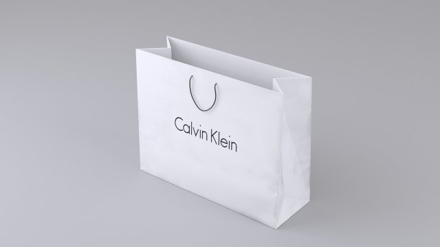 Paper bag calvin klein clearance