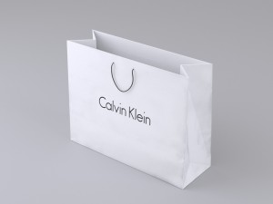 calvin klein shopping bag Model 3D