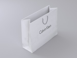 calvin klein shopping bag Model 3D