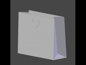 calvin klein shopping bag Model 3D