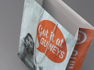 guineys shopping bag 3D Model