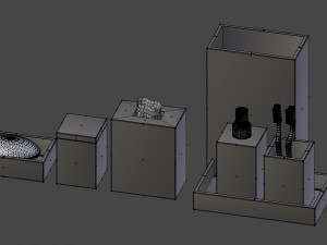 bathroom set 3D Model