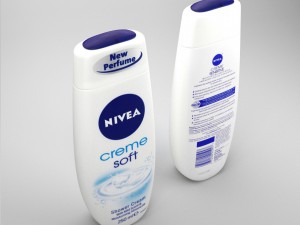shower cream nivea 3D-Modell