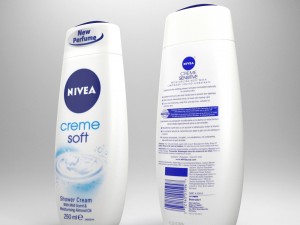 shower cream nivea 3D-Modell
