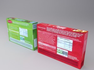 cookie boxes - low poly 3D मॉडल