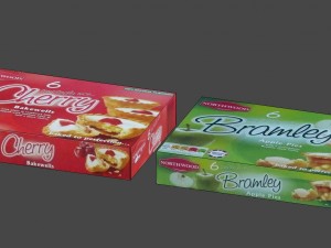 cookie boxes - low poly 3D मॉडल