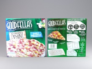 pizza box - low poly Modèle 3D