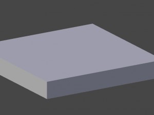 pizza box - low poly Modèle 3D