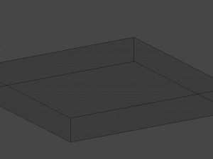 pizza box - low poly Modèle 3D