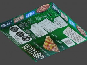 pizza box - low poly Modèle 3D