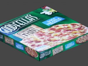 pizza box - low poly Modèle 3D