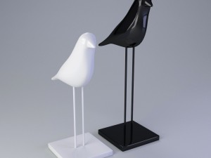 birds figurine 3D मॉडल