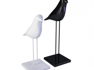 birds figurine 3D 模型