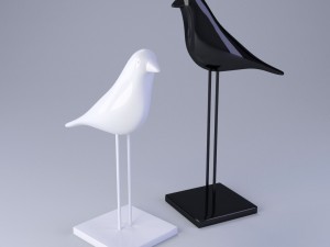 birds figurine 3D 模型