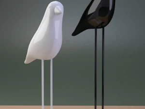 birds figurine 3D Model