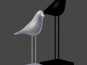 birds figurine 3D Model