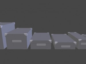box set -storage box set 3D Модель