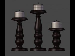 candle holder 3D Model