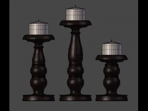 candle holder 3D Model
