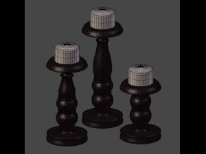 candle holder 3D Model