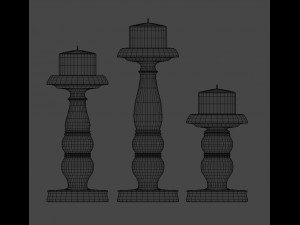 candle holder 3D Model