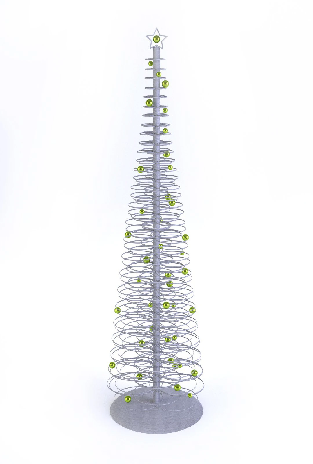 christmas tree decoration 3D Model .c4d .max .obj .3ds .fbx .stl .blend