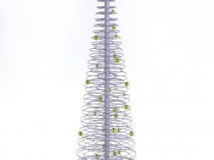 christmas tree decoration 3D Model