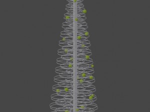 christmas tree decoration 3D Модель