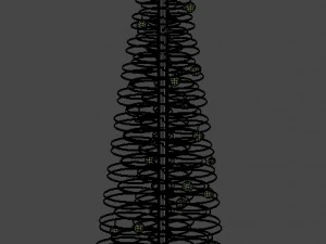 christmas tree decoration 3D Model