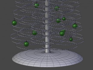 christmas tree decoration 3D Модель
