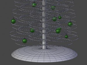 christmas tree decoration 3D Model