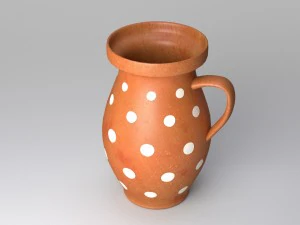 clay jugs 3D Model