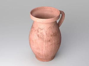 clay jugs 3D Model