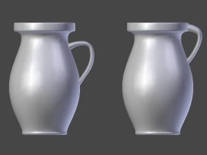 clay jugs 3D Model