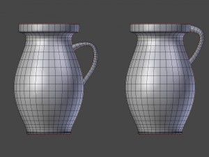 clay jugs Model 3D