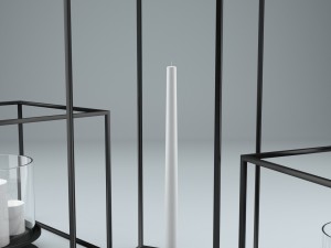 cube candle holder set Modelo 3D
