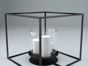 cube candle holder set Modelo 3D