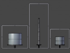 cube candle holder set Modelo 3D