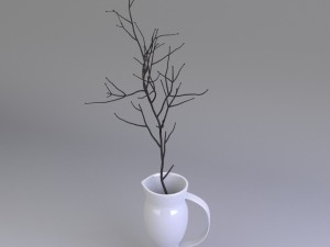 decor plant in a vase Modelo 3D