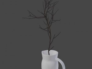 decor plant in a vase Modelo 3D