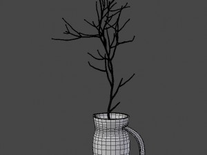 decor plant in a vase Modelo 3D