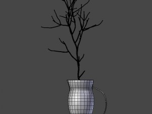 decor plant in a vase Modelo 3D