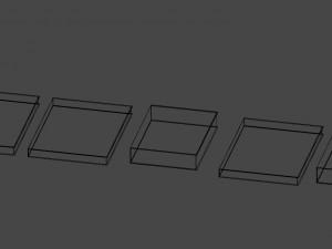 old books low poly 3D Model