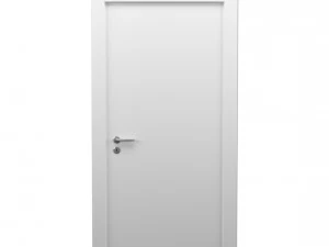 흰색 문 3D 모델