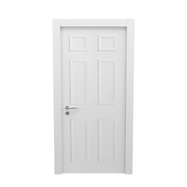 white panel door 3D मॉडल .c4d .max .obj .3ds .fbx .stl .blend 