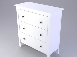 lemari berlaci ikea Model 3D