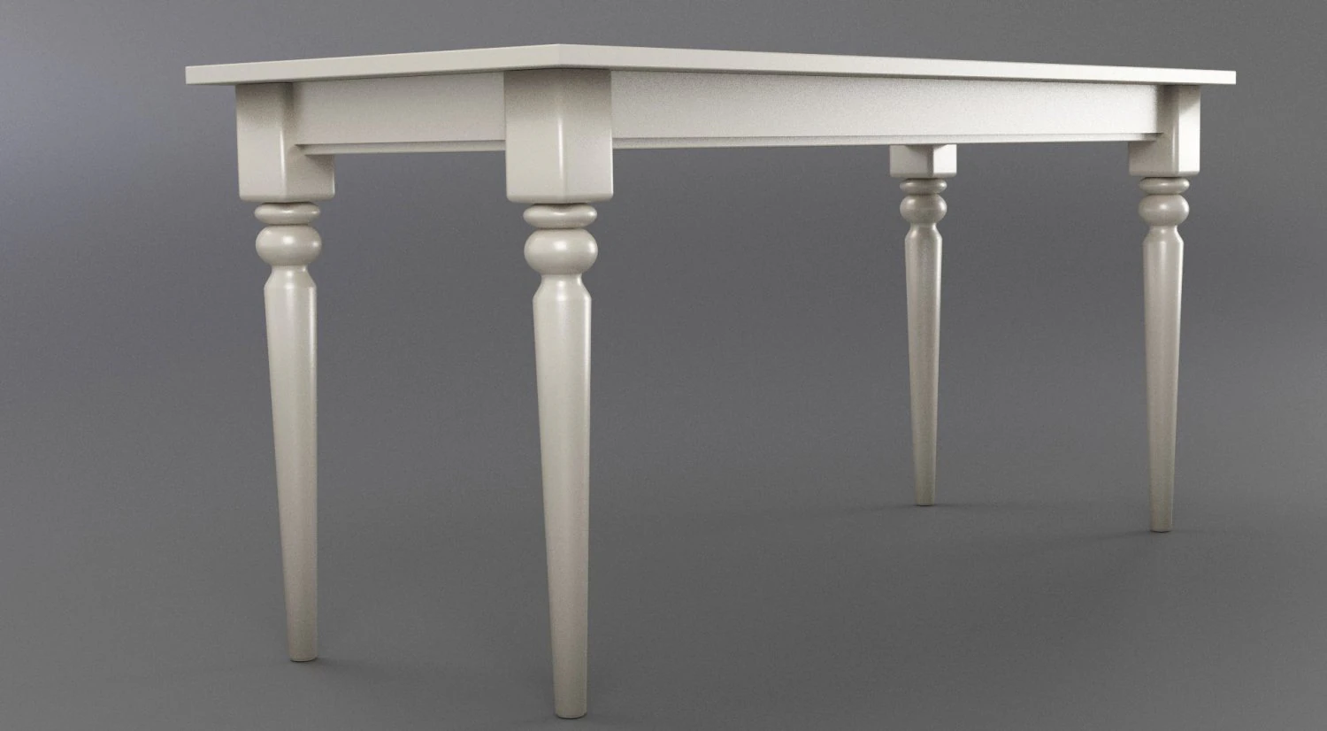 classic table 3D Model .c4d .max .obj .3ds .fbx .stl .blend