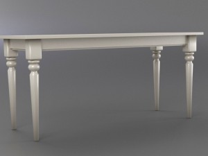 classic table 3D Model